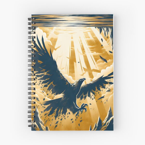 Item preview, Charcoal Torn Paper Eagle, Ai Generated Art  designed and sold by ACC .