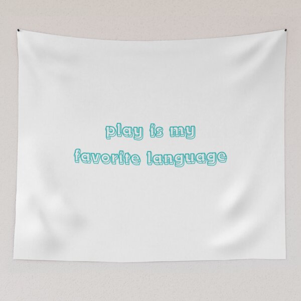 Item preview, play is my favorite language designed and sold by Bryan1511.