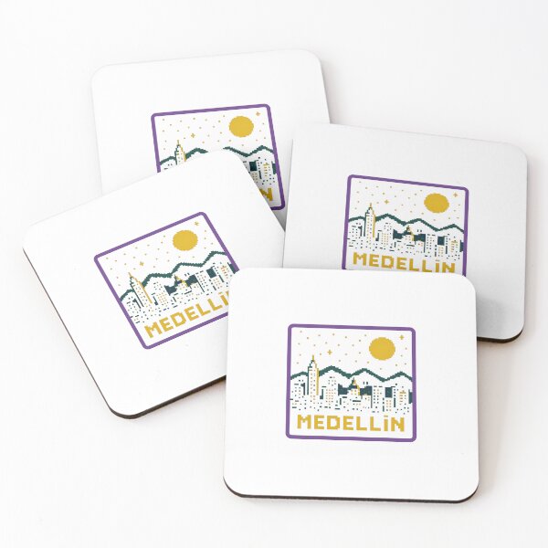 Item preview, Medellín Colombia Pixel Art designed and sold by M4nulas.