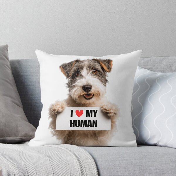 Item preview, Cute Sealyham Terrier dog with Signboard I love my Human  designed and sold by LazyOwlStore.
