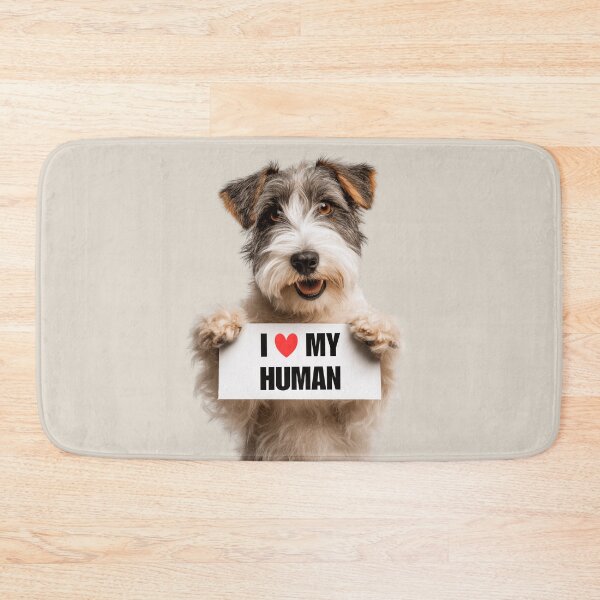 Item preview, Cute Sealyham Terrier dog with Signboard I love my Human  designed and sold by LazyOwlStore.