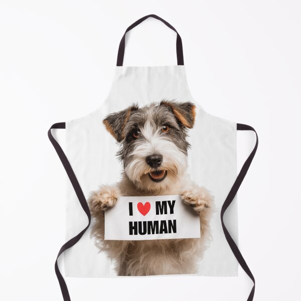 Item preview, Cute Sealyham Terrier dog with Signboard I love my Human designed and sold by LazyOwlStore.