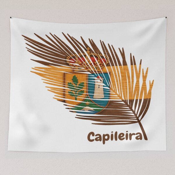 Item preview, Abstract Flag of Capileira – Feather Shape Design designed and sold by ArteJorge48.
