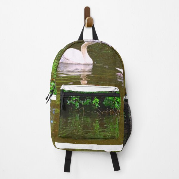 Item preview, Two Swans At Swan Lake Iris Gardens designed and sold by LisaWootenPhoto.