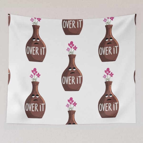 Item preview, Over It - Quirky Sarcastic Cartoon  - Clara designed and sold by Moodzu.