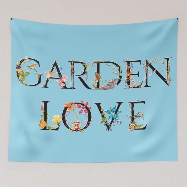 Item preview, Joris Hoefnagel Renaissance Botanical Manuscript Garden Love designed and sold by Pixelchicken.