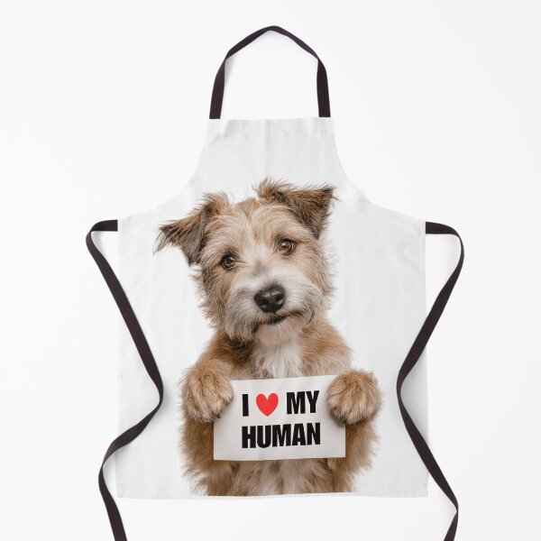 Item preview, Cute Glen of Imaal Terrier dog with Signboard I love my Human  designed and sold by LazyOwlStore.