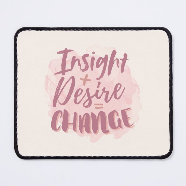 Item preview, Insight + Desire = Change designed and sold by blisswashere.
