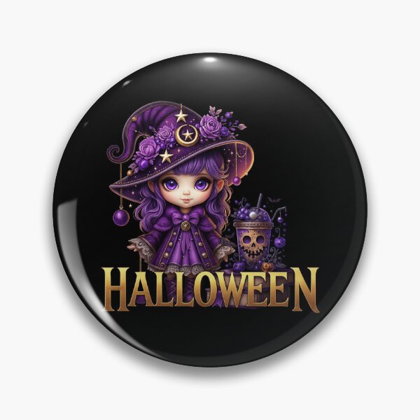 Item preview, Joven bruja linda de Halloween designed and sold by JokeAndStyle.