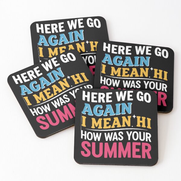 Item preview, Here We Go Again - Funny Back to School Teacher Student Design designed and sold by LuxeGraphix.