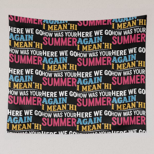 Item preview, Here We Go Again - Funny Back to School Teacher Student Design designed and sold by LuxeGraphix.