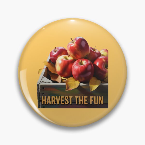 Item preview, Autumn Fruit Crate with Apples, Leaves, and Warm Seasonal Palette designed and sold by SplashTastic.