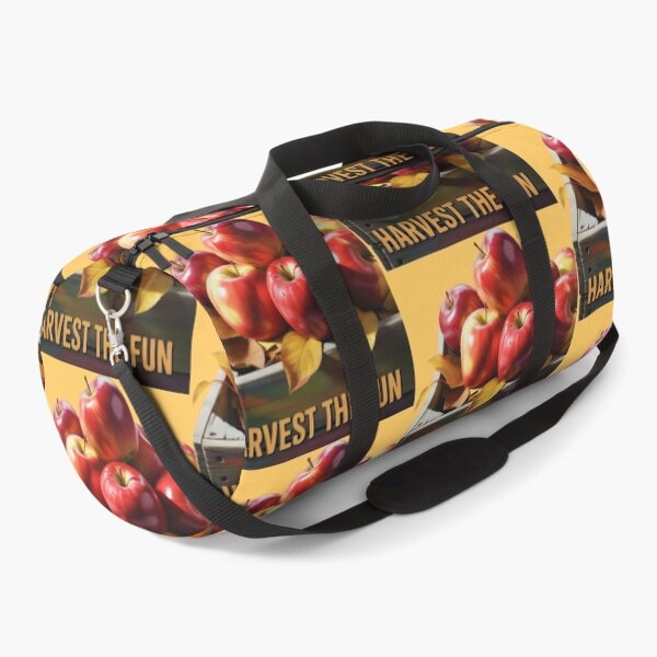 Item preview, Autumn Fruit Crate with Apples, Leaves, and Warm Seasonal Palette designed and sold by SplashTastic.