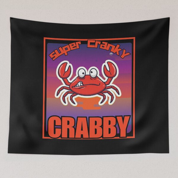 Item preview, super cranky old crab designed and sold by aledfychan.