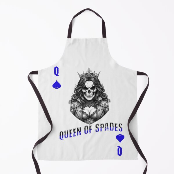 Item preview, Blue Dark Queen of Spades designed and sold by chitown23.