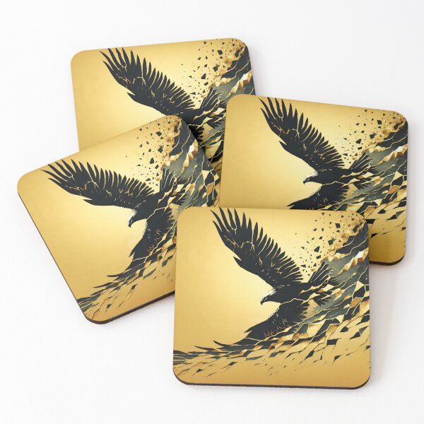 Item preview, Charcoal Torn Paper Eagle, Ai Generated Art  designed and sold by ACC .