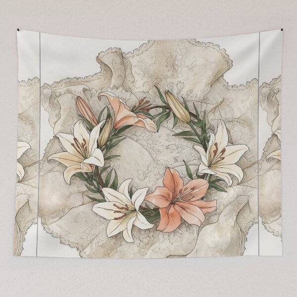 Item preview, Lily Garland – Cottagecore Handmade Crown designed and sold by Deezyned.