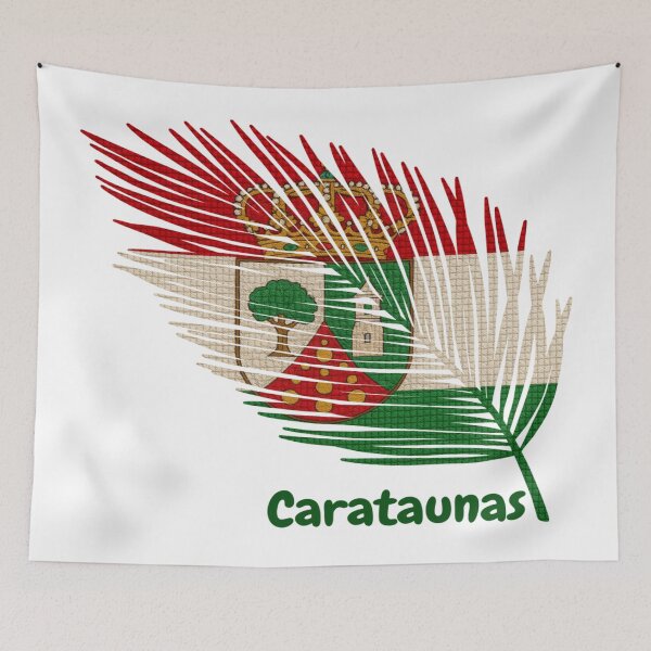 Item preview, Abstract Flag of Carataunas – Feather Shape Design designed and sold by ArteJorge48.