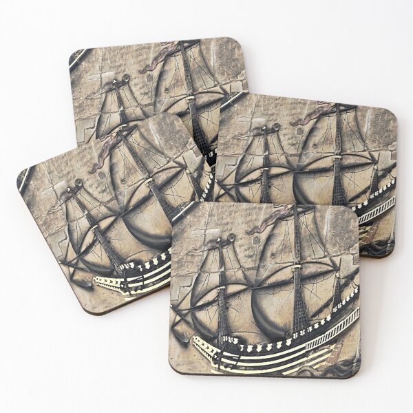 Item preview, Bremen Hanseatic Cog Relief designed and sold by Ascooepics.