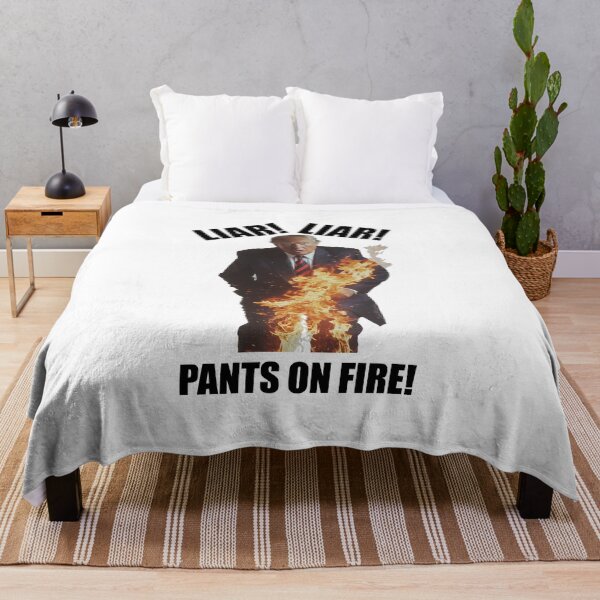 Item preview, Liar Liar Trump's Pants On Fire! designed and sold by IanBakerToons.
