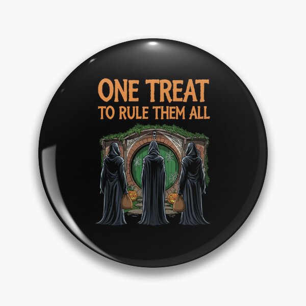 Item preview, One Treat to Rule Them All — Fantasy Halloween Parody Art — Halloween designed and sold by Fenay Designs.