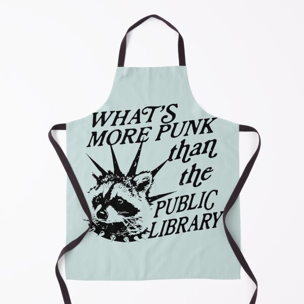 Item preview, Public Library Support - What's More Punk Than The Public Library designed and sold by leafsquare.