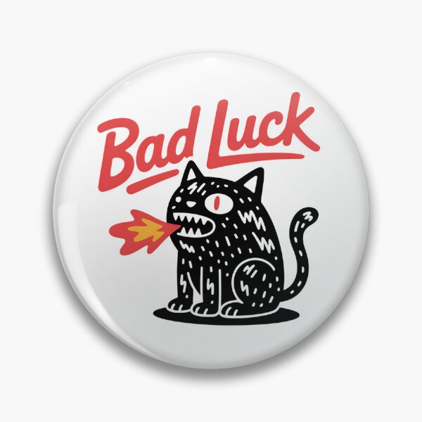 Item preview, "Bad Luck" Punk Cat Monster  designed and sold by Mr-wow.