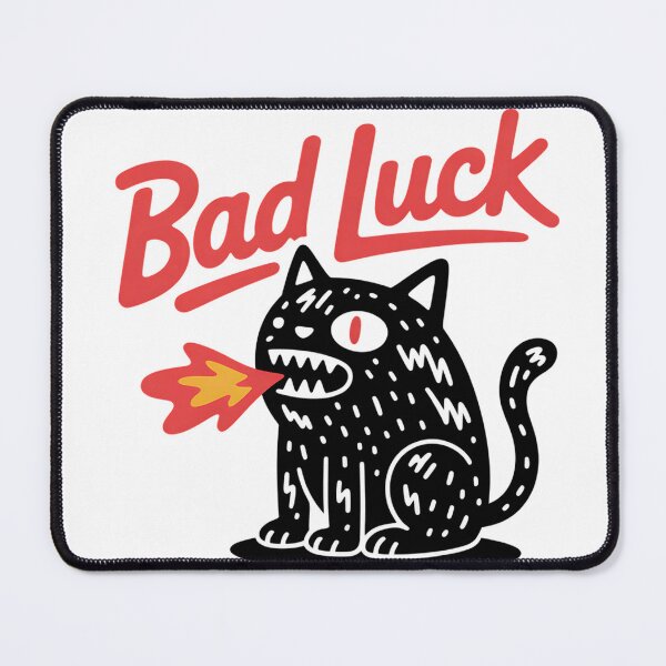 Item preview, "Bad Luck" Punk Cat Monster  designed and sold by Mr-wow.