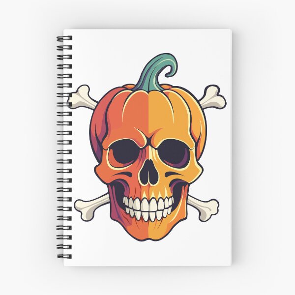 Item preview, Pumpkin Skull Bones designed and sold by PolinaMirralisa.