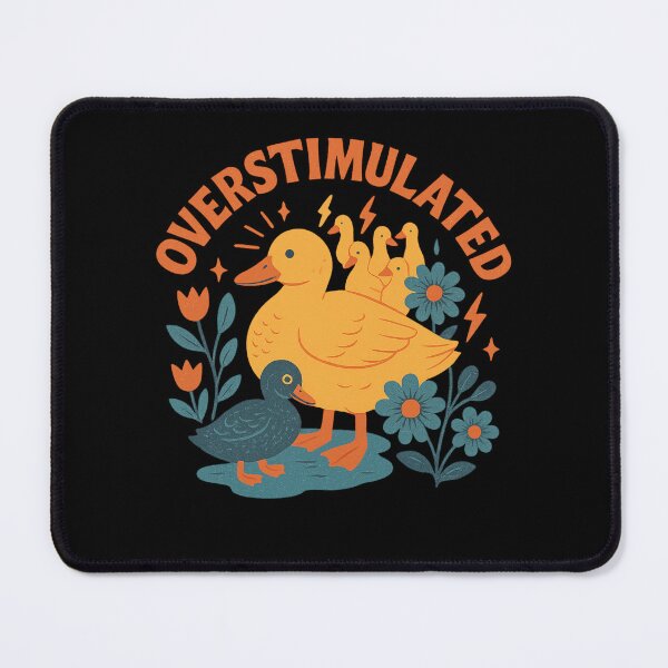 Item preview, Overstimulated Ducklings - Funny Introvert & Sensory Overload Design designed and sold by LuxeGraphix.