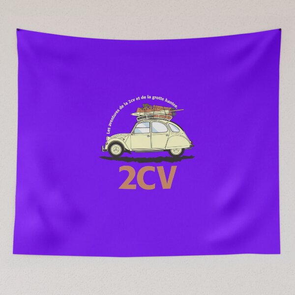 Item preview, Vintage Classic Car 2CV Exclusive designed and sold by PrintCarClub.