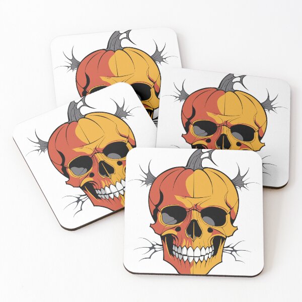 Item preview, Cracked Pumpkin Skull designed and sold by PolinaMirralisa.