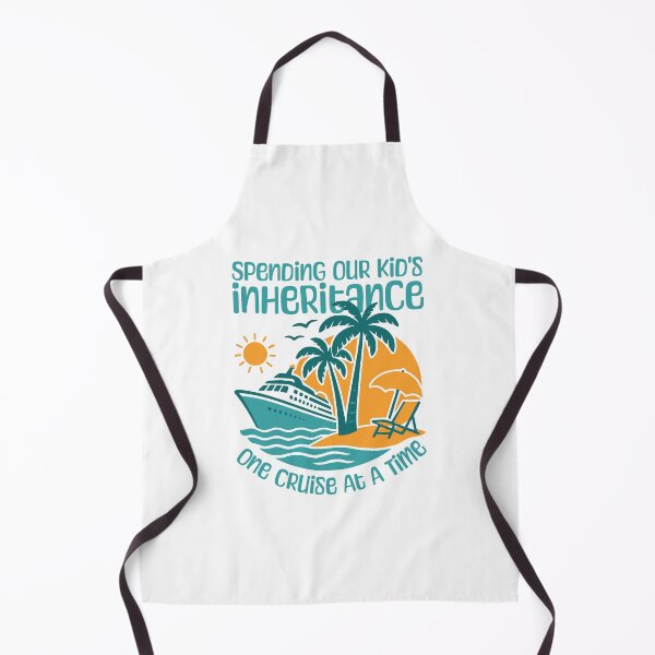 Item preview, Spending Our Kid's Inheritance - Funny Retirement Cruise Design designed and sold by LuxeGraphix.