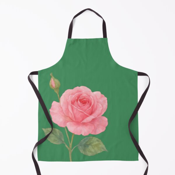 Item preview, Graceful Pink Rose and Bud in Watercolor designed and sold by IraBum.