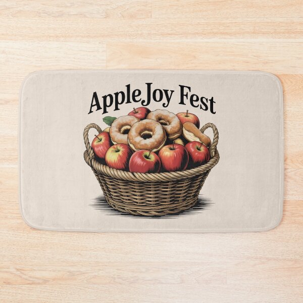Item preview, Apple and Doughnut Celebration in Warm Autumn Tones designed and sold by SplashTastic.