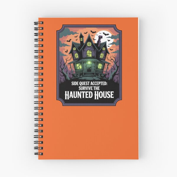 Item preview, Side Quest: survive the haunted house, funny side quest ADHD gaming halloween designed and sold by NoetherSym.