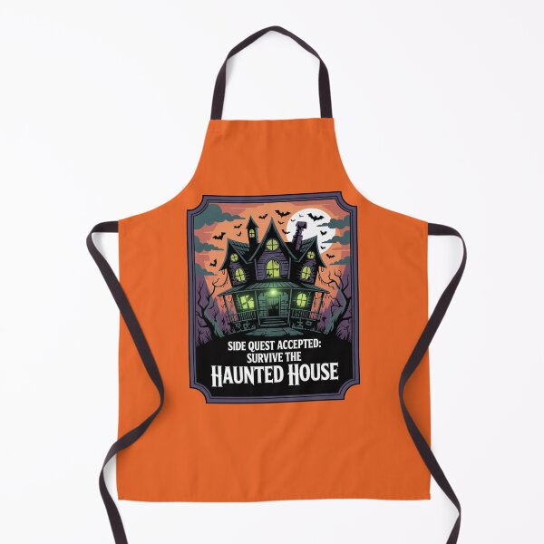 Item preview, Side Quest: survive the haunted house, funny side quest ADHD gaming halloween designed and sold by NoetherSym.