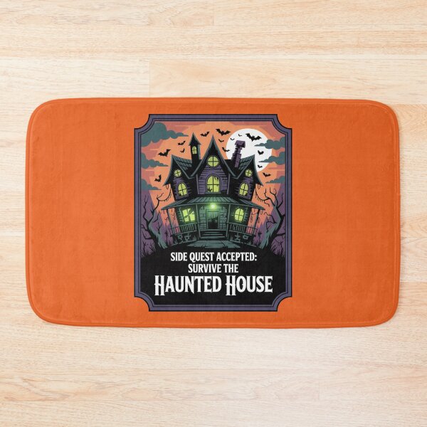 Item preview, Side Quest: survive the haunted house, funny side quest ADHD gaming halloween designed and sold by NoetherSym.