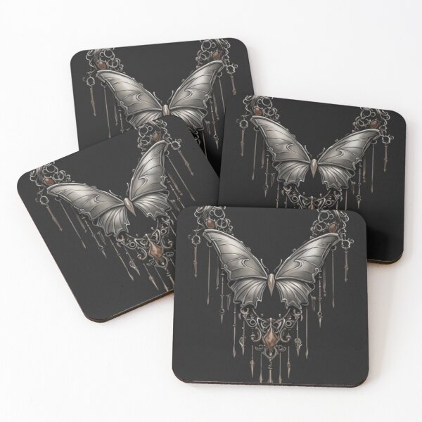 Item preview, Gothic Butterfly Necklace – Dark Elegance designed and sold by Antik by Schulz.