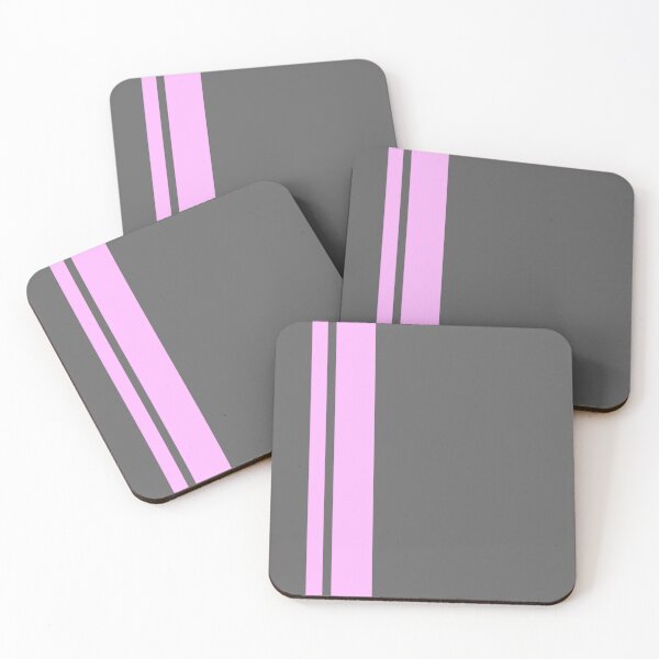 Item preview, Single Racing Stripe Pink - Thick - Right Side (Light Gray) designed and sold by Racing Stripes Only.