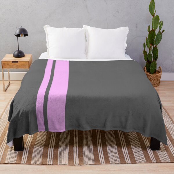 Item preview, Single Racing Stripe Pink - Thick - Right Side (Light Gray) designed and sold by Racing Stripes Only.