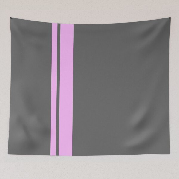 Item preview, Single Racing Stripe Pink - Thick - Right Side (Light Gray) designed and sold by Racing Stripes Only.