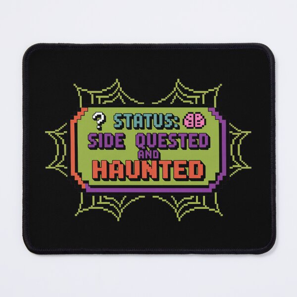 Item preview, Side Quested and haunted, funny side quest ADHD gaming halloween designed and sold by NoetherSym.