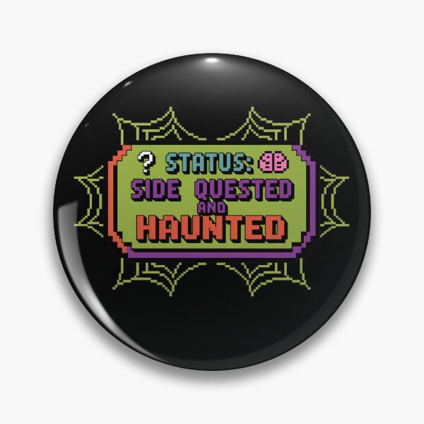 Item preview, Side Quested and haunted, funny side quest ADHD gaming halloween designed and sold by NoetherSym.
