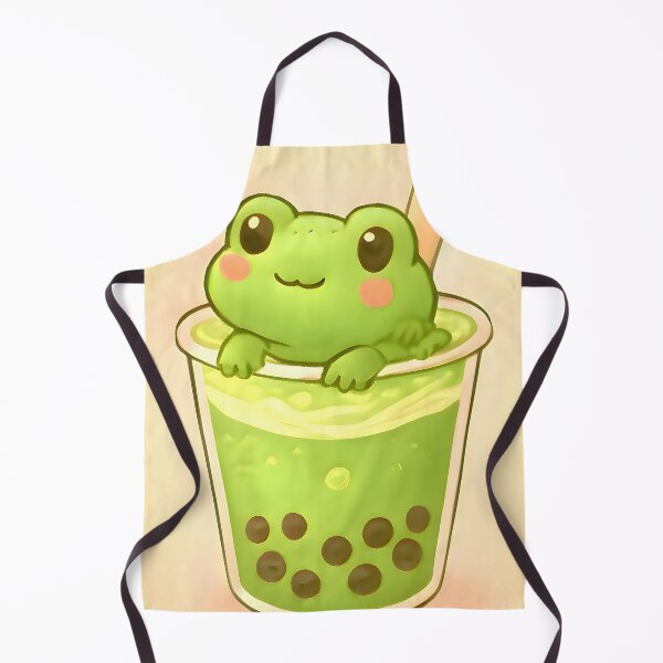 Item preview, Matcha Frog Bliss designed and sold by Whiskers&Waffles.
