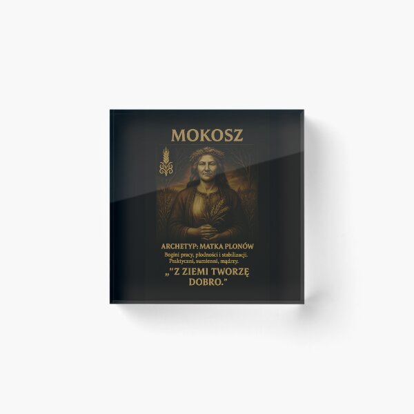 Item preview, Mokosz the Mother of Harvest Slavic Zodiac, Description (August 16 - September 7) designed and sold by Myth-LegendArt.