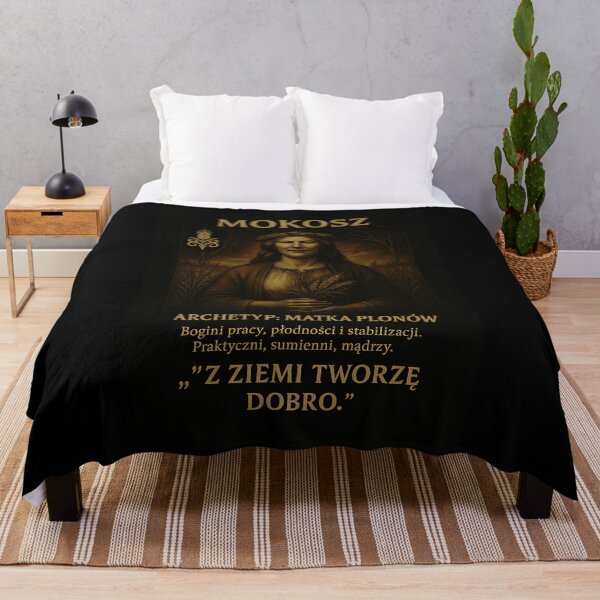 Item preview, Mokosz the Mother of Harvest Slavic Zodiac, Description (August 16 - September 7) designed and sold by Myth-LegendArt.