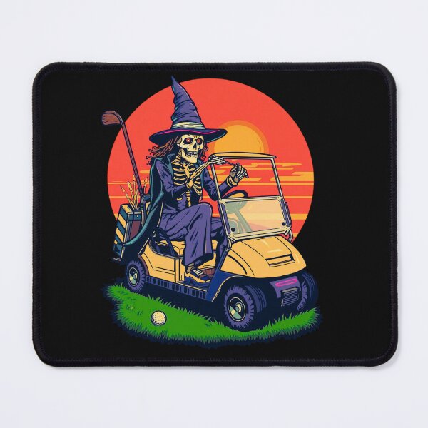 Item preview, Witch Skeleton Golf Cart Driver designed and sold by Zakrytos ★★★★★.