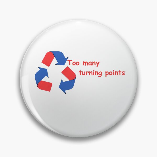 Item preview, Too many turning points - tpusa funny meme.  designed and sold by By-soso.