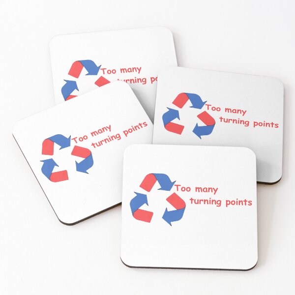 Item preview, Too many turning points - tpusa funny meme.  designed and sold by By-soso.